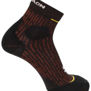 Socks Ultra Glide Ankle Black/High Risk Red/Zinnia