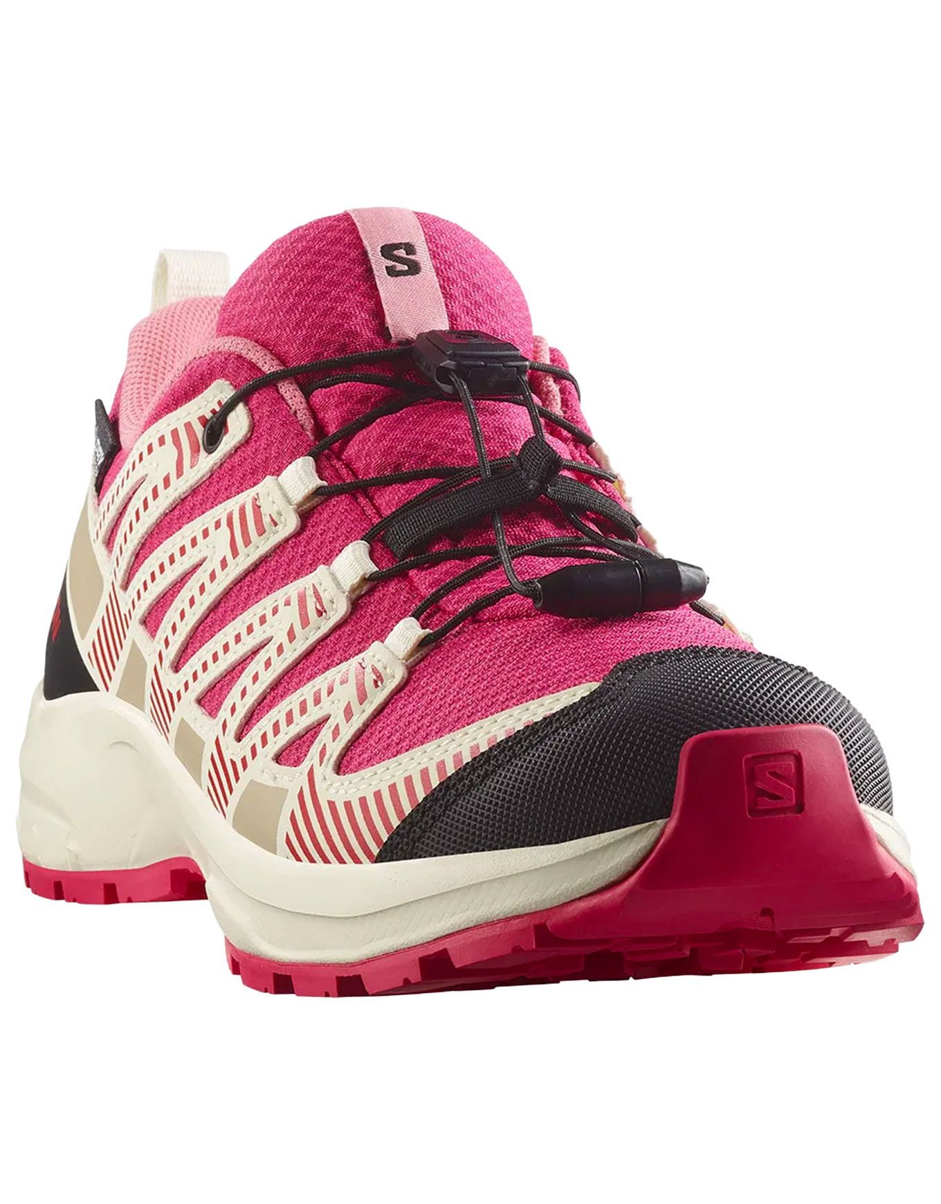 XA Pro V8 WP J Red / Vanilla Ice / Flamingo Pink – Image 3