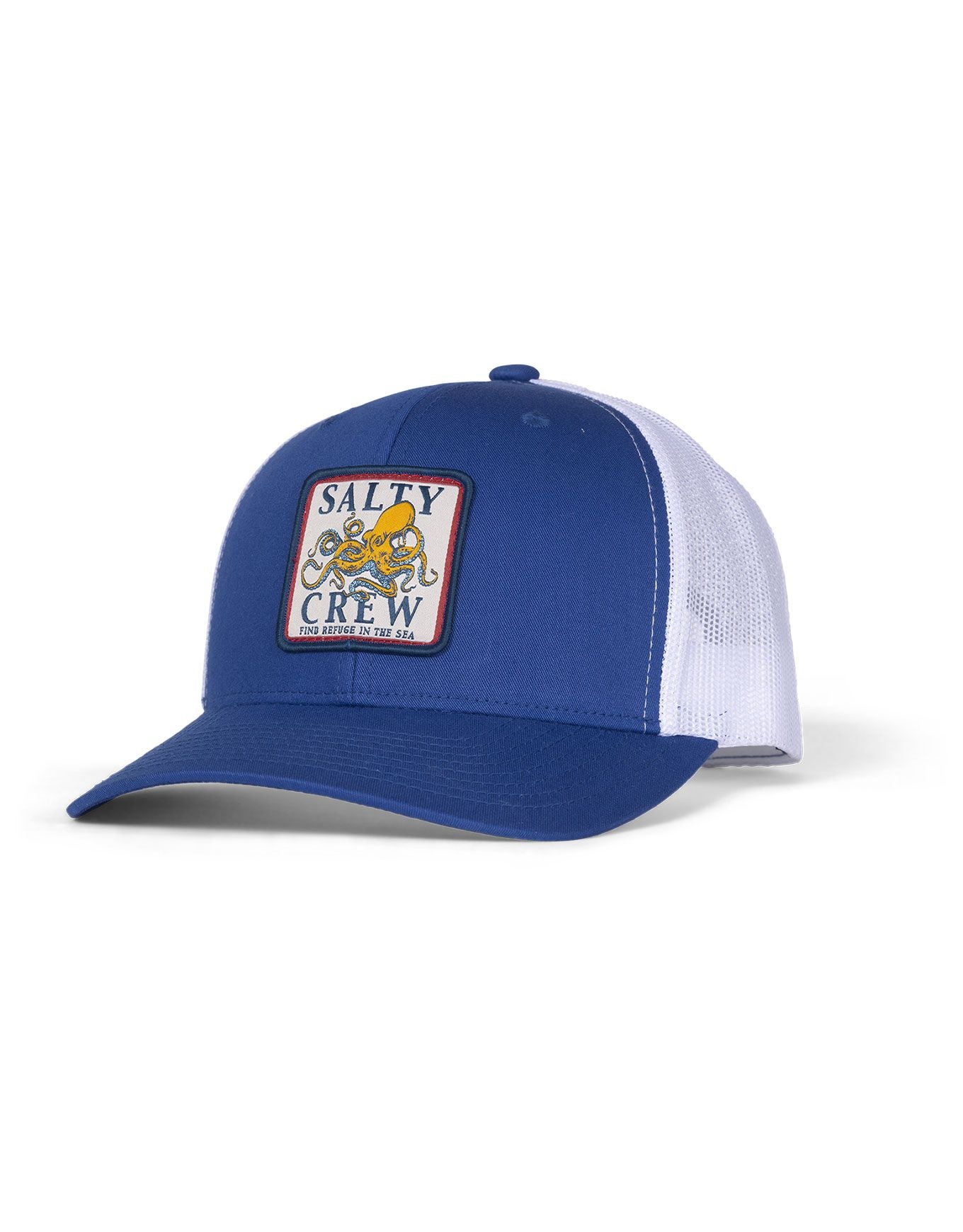 Ink Slinger Retro Trucker Royal Blue/White – Image 2