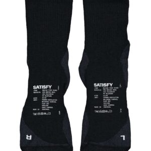 Merino Nylon Tube Socks Black