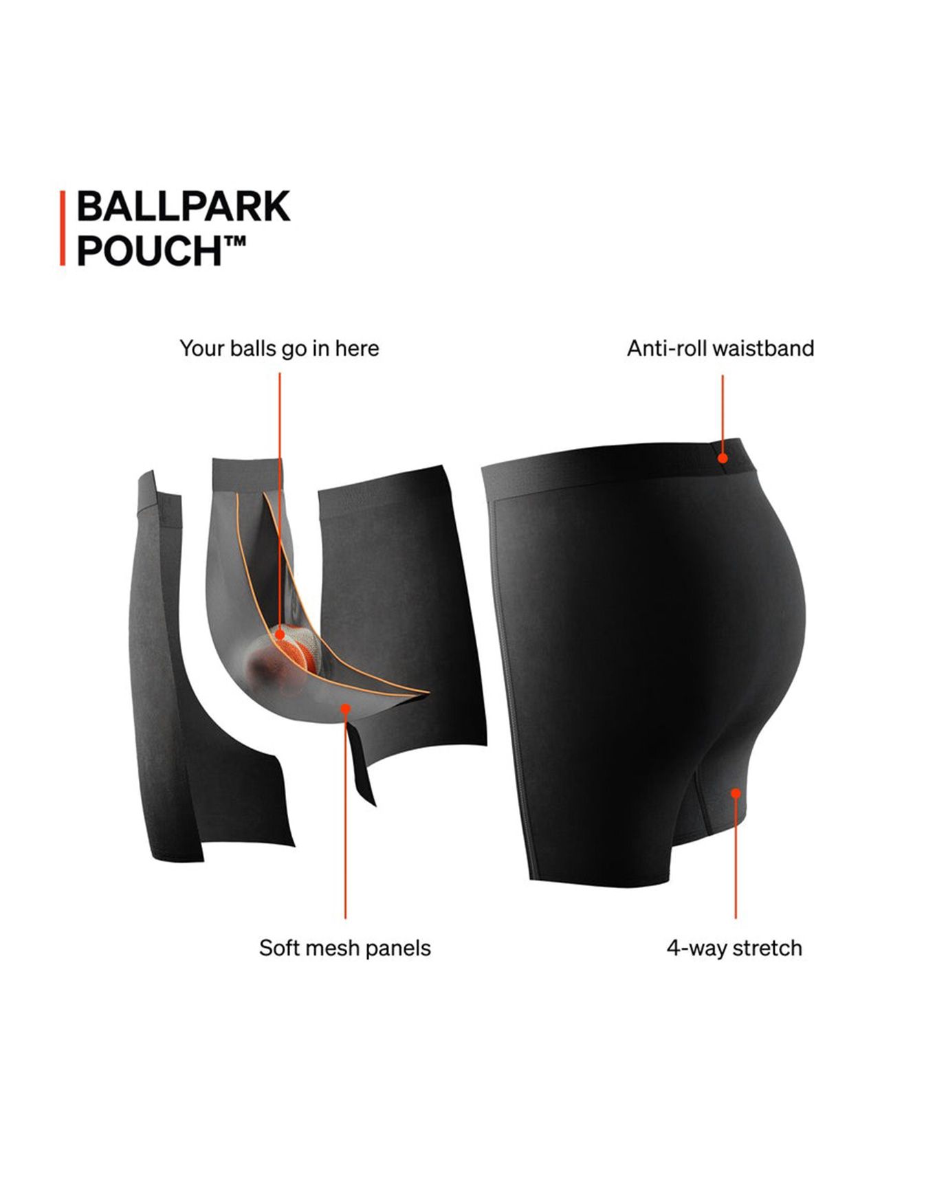 DropTemp Cooling Mesh BB Fly - Dark Denim Heather – Image 2