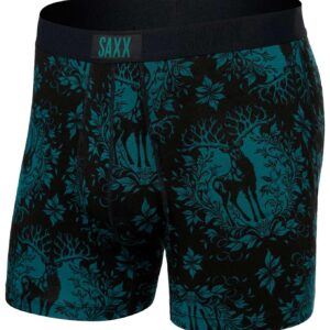 Ultra Super Soft Boxer Brief Fly Deer Damask Black