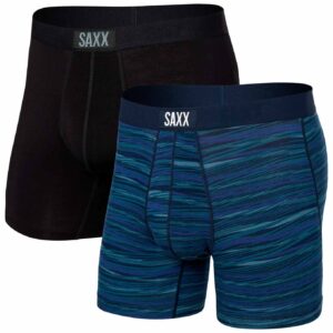 Vibe Super Soft Boxer Brief 2Pk Surge Spacedye / Navy