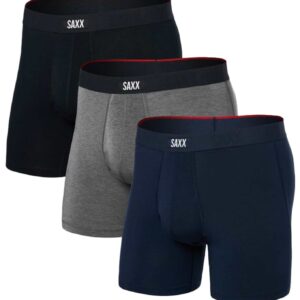 Vibe Xtra 3Pk Noir / Gris Foncé Chiné / Marine