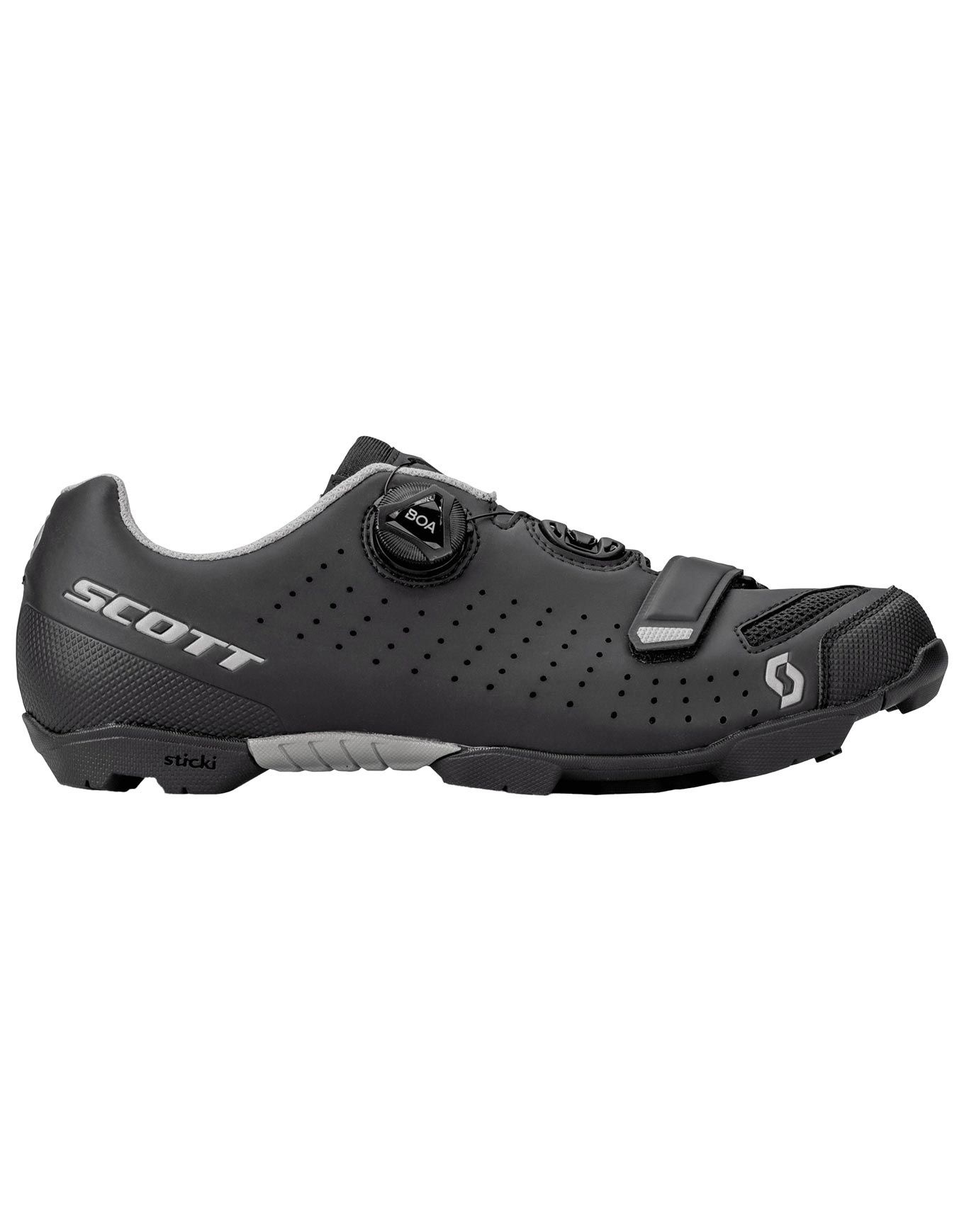 Shoe Mtb Comp Boa Matt Black/Silver