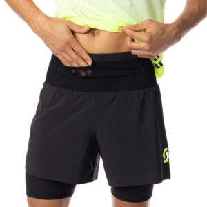 RC Run Hybrid Shorts M Black/Yellow