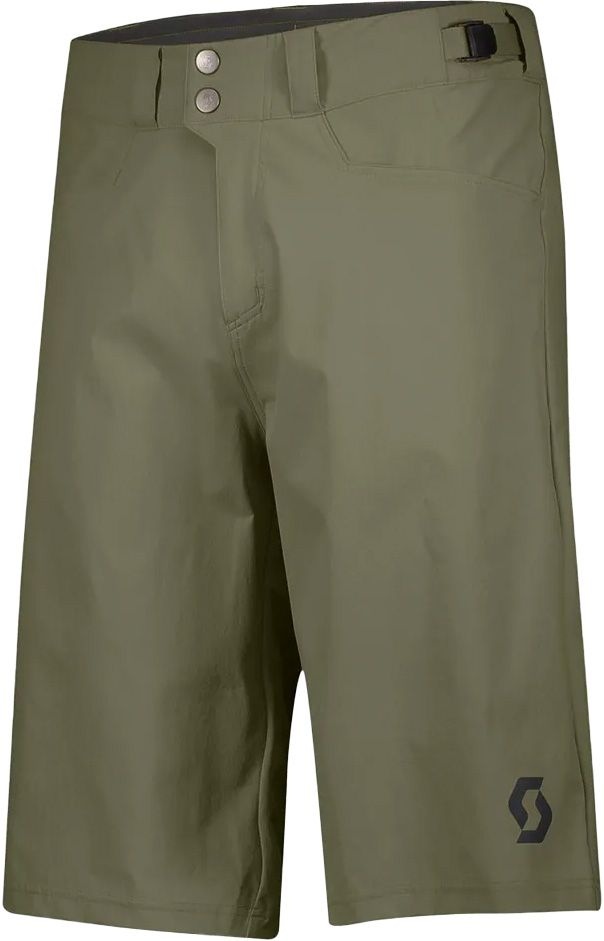 Shorts M's Trail Flow W/Pad Hay Green – Image 2