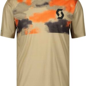 Tee M's Trail Vertic SS Toast Beige/Mars Red