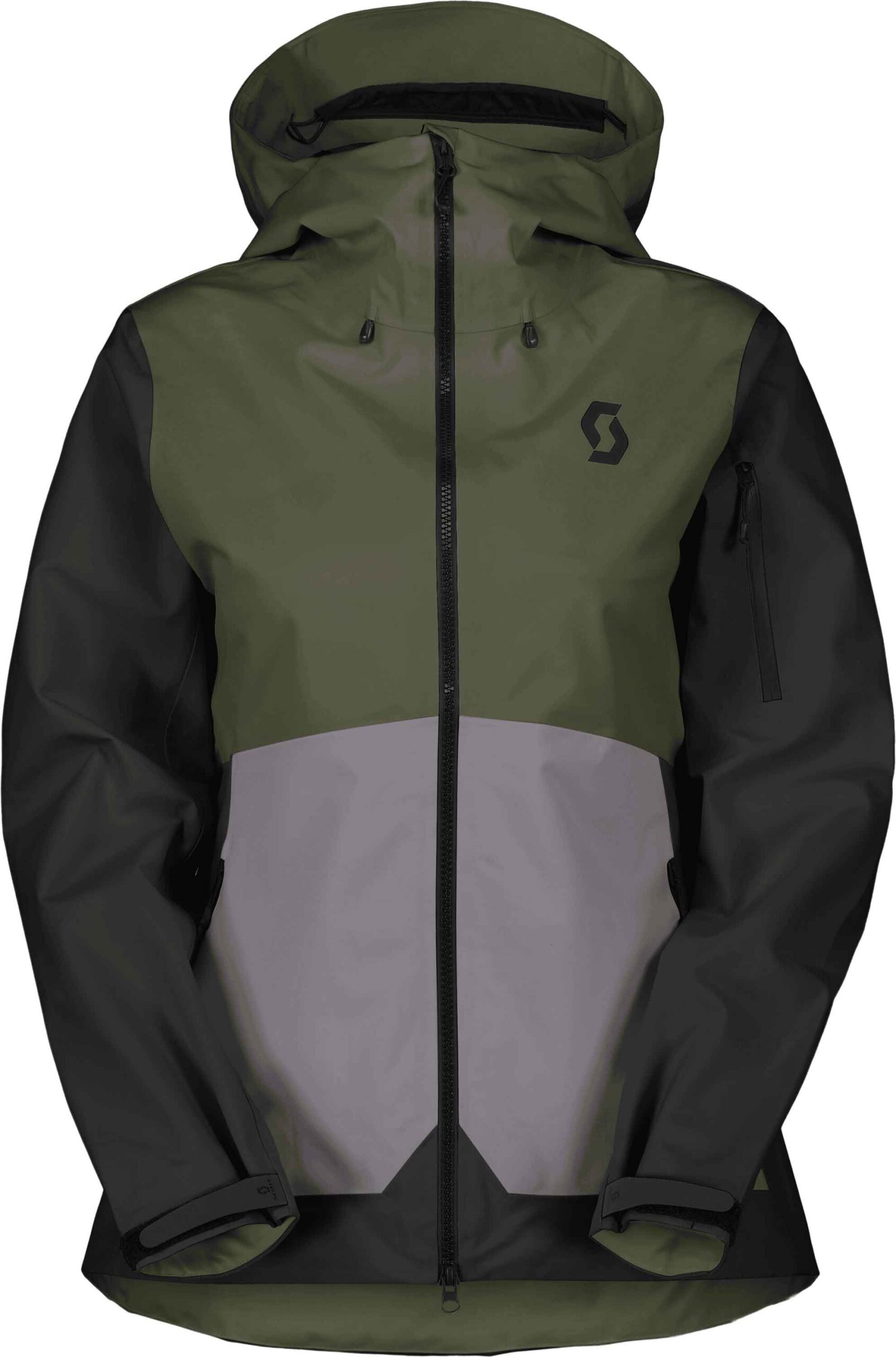 Jacket W's Explorair 3L Douglas Green Evening Grey – Image 2