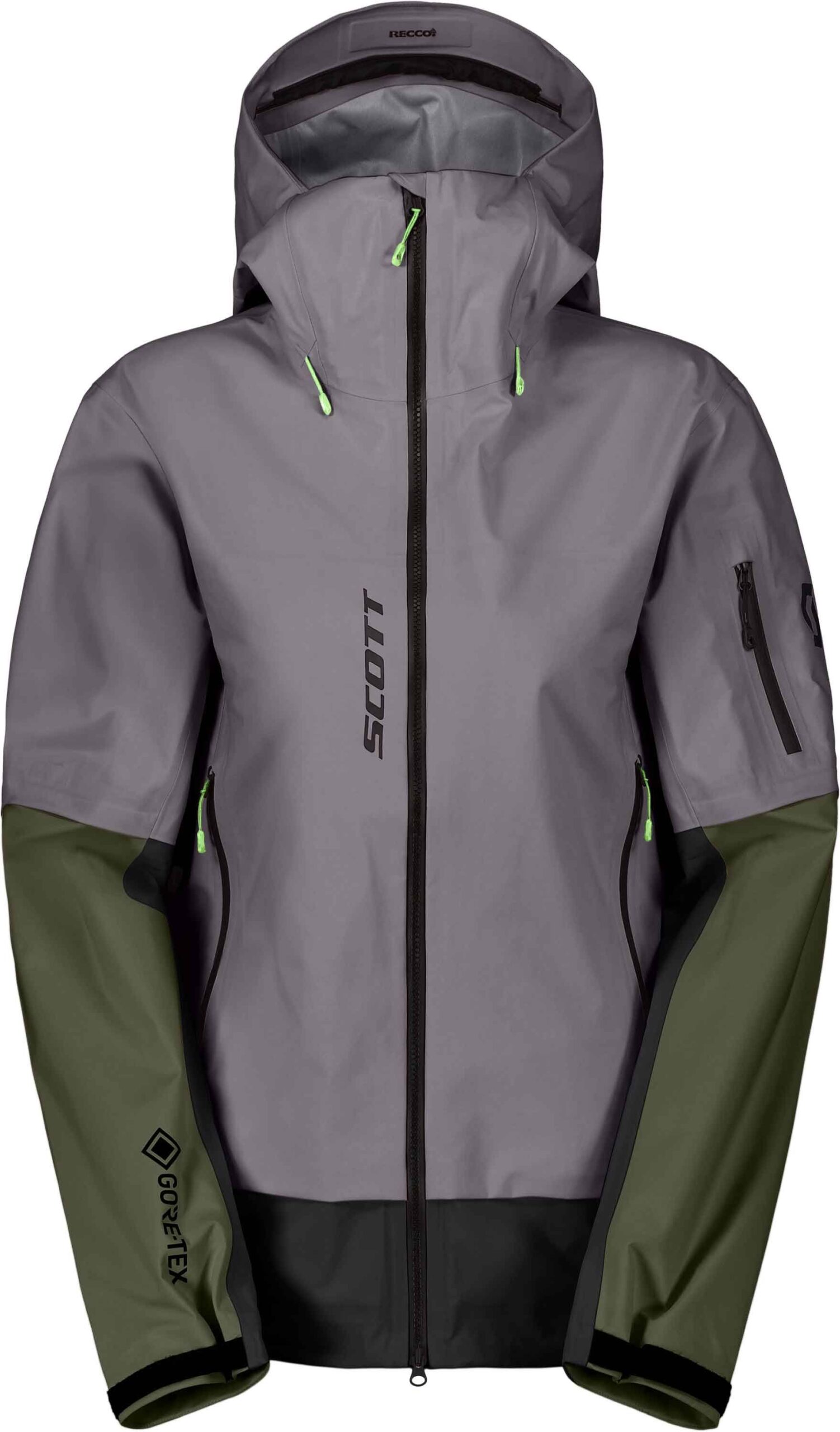 Jacket W's Explorair GTX 3L Evening Grey Douglas Green