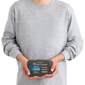 Breeze Sleeping Bag Liner Mummy w/ Drawcord Compact