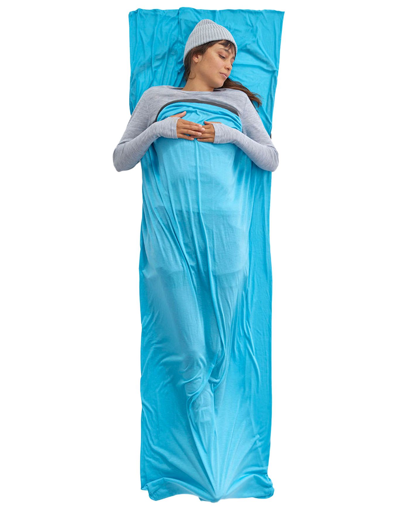 Breeze Sleeping Bag Liner Rectangular w/ Pillow Sleeve