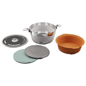 Detour Essentials Camp Kitchen Kit - 5L Pot Set w/ Colander