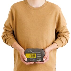 Reactor Sleeping Bag Liner Mummy Standard Black