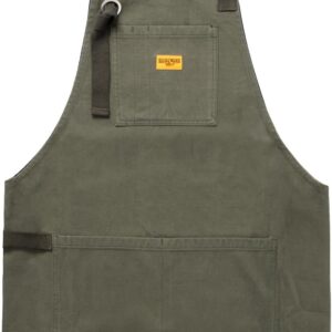 Moleskin Apron Moss