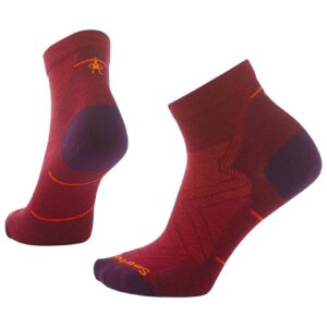 W Run Zero Cushion Ankle Socks Tibetan Red