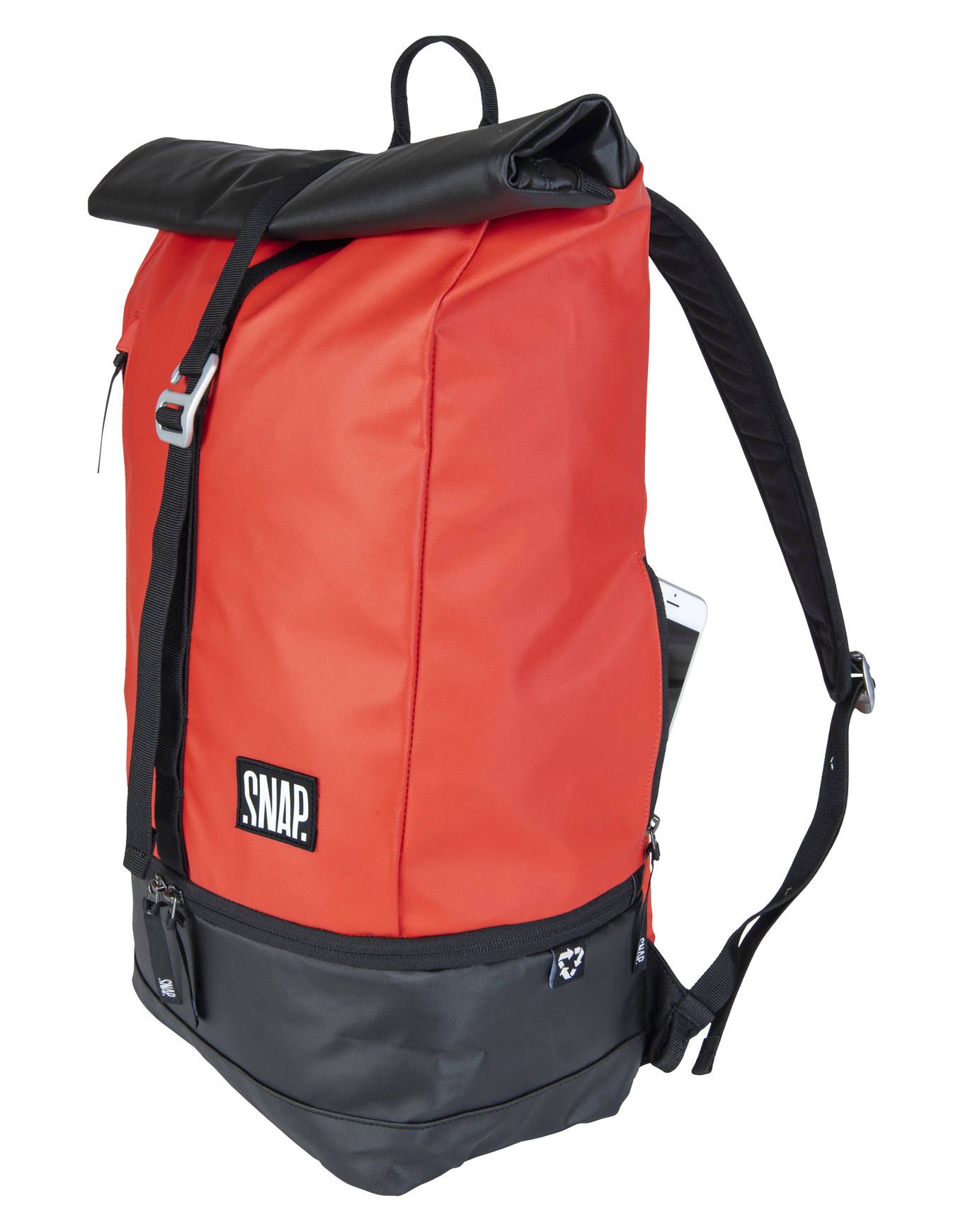 Roll Top 25L - Grenadine & Black – Image 5