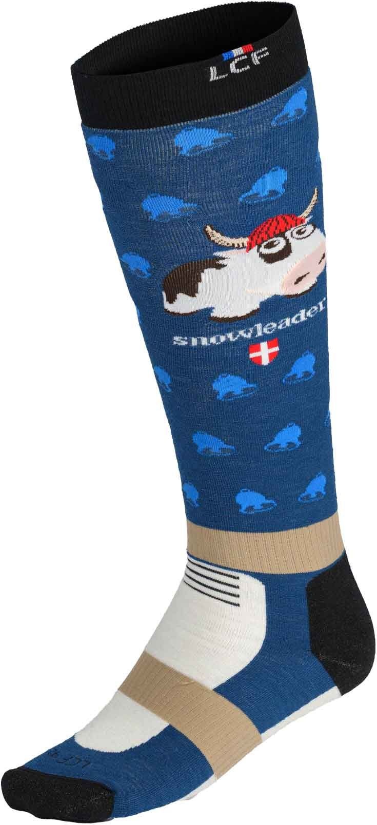 New Zoé Ski Socks Blue