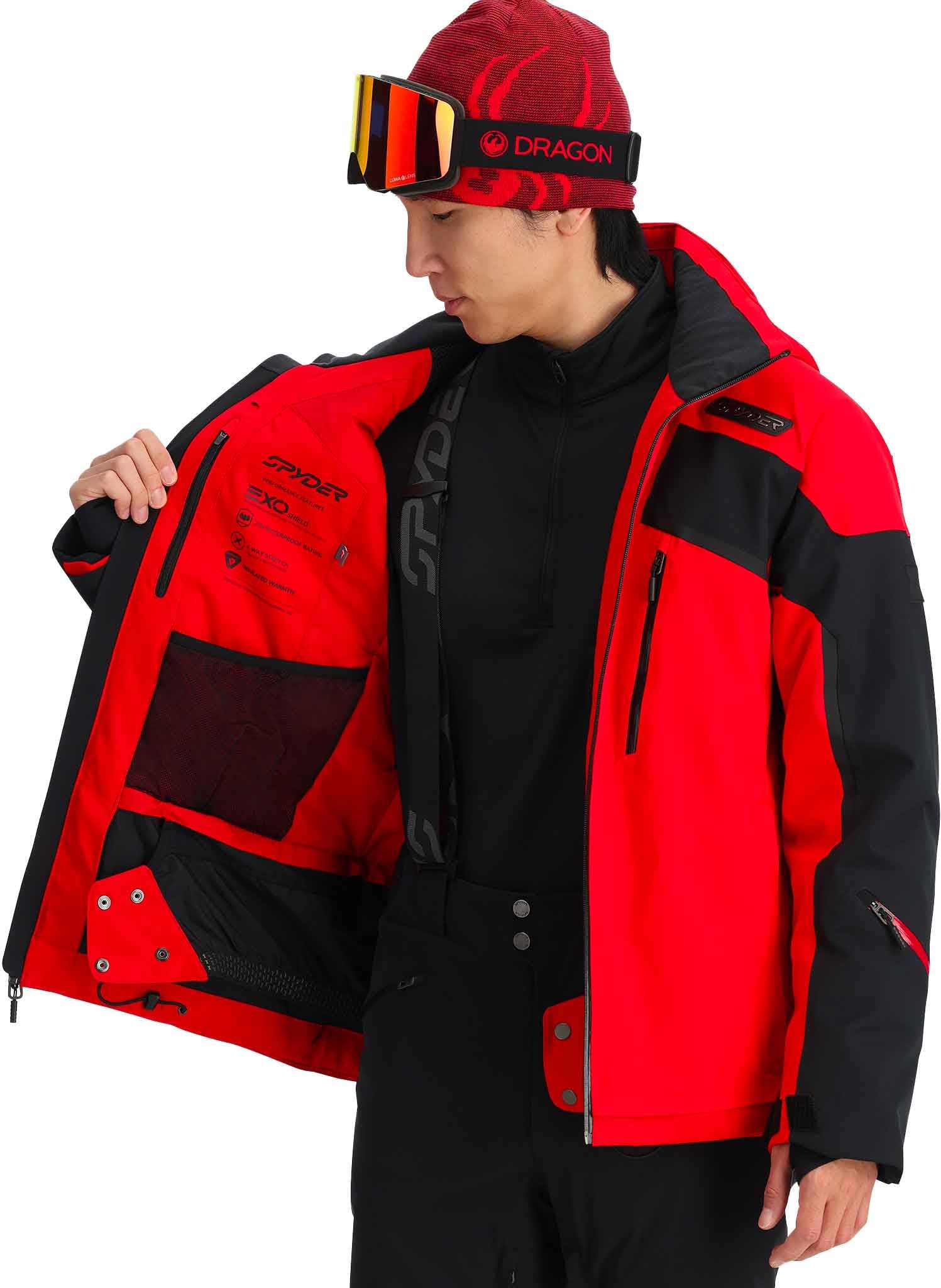 Leader Jacket Spyder Red – Image 5