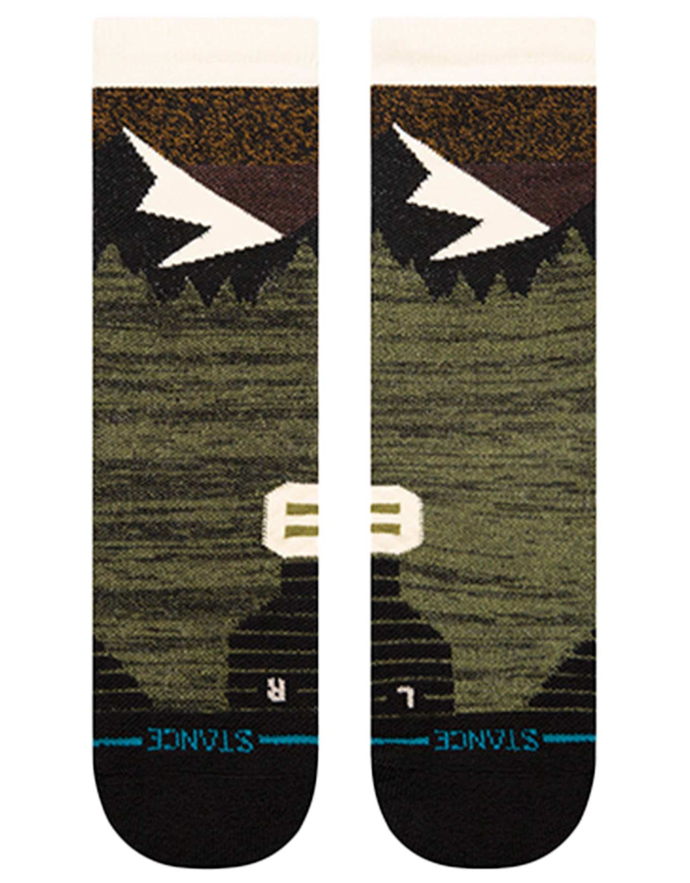 Mid Wool Crew Olive – Image 2