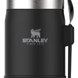 The Legendary Food Jar + Spork 0.4L Matte Black