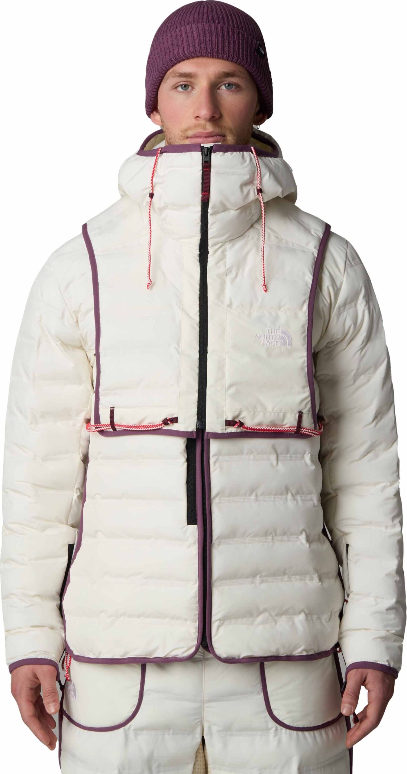 A68A Woven 50/50 Jacket Khaki Stone/White Dune – Image 5