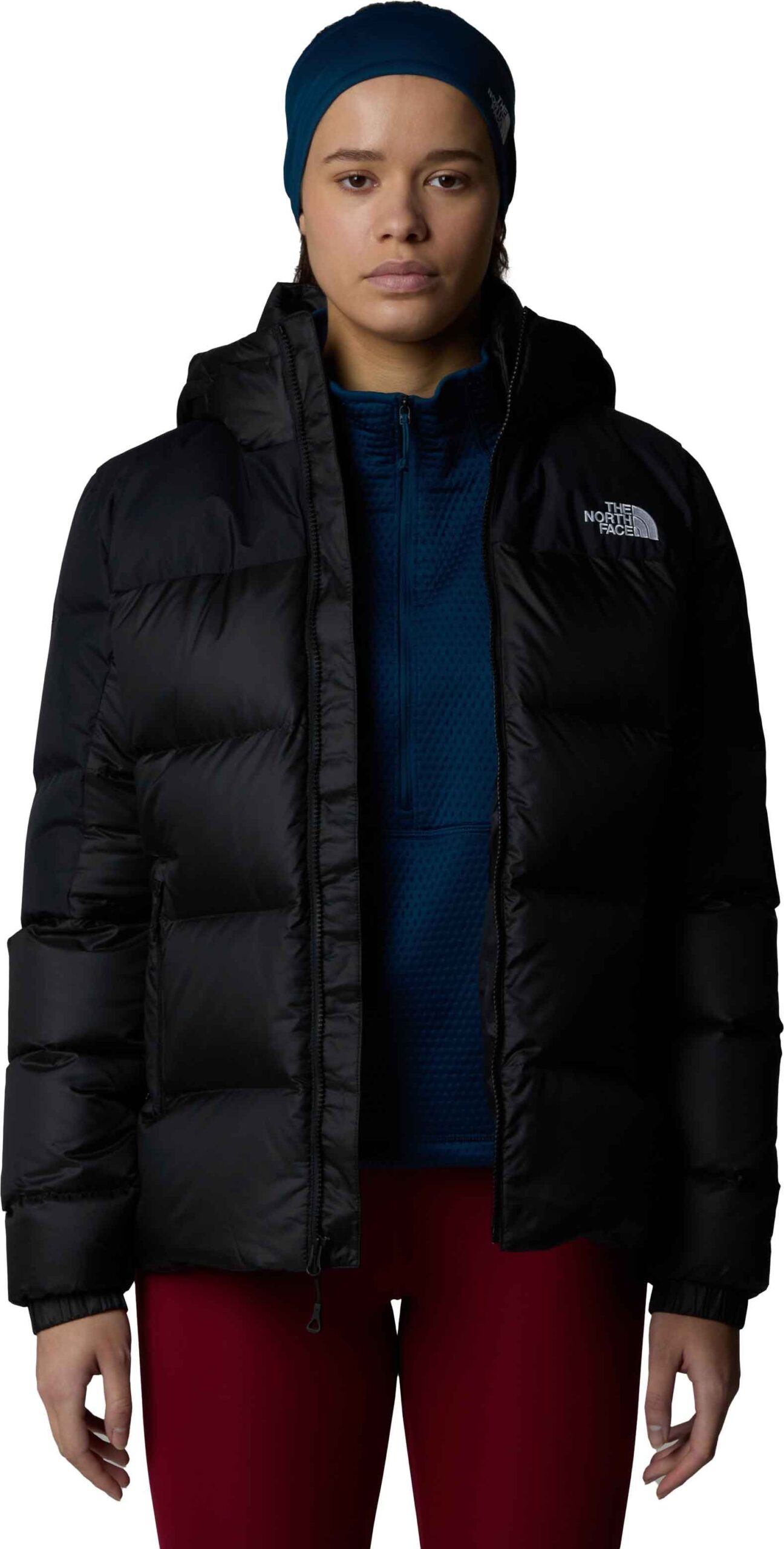 W Diablo Down 2.0 Hoodie TNF Black Heather/TNF Black – Image 6