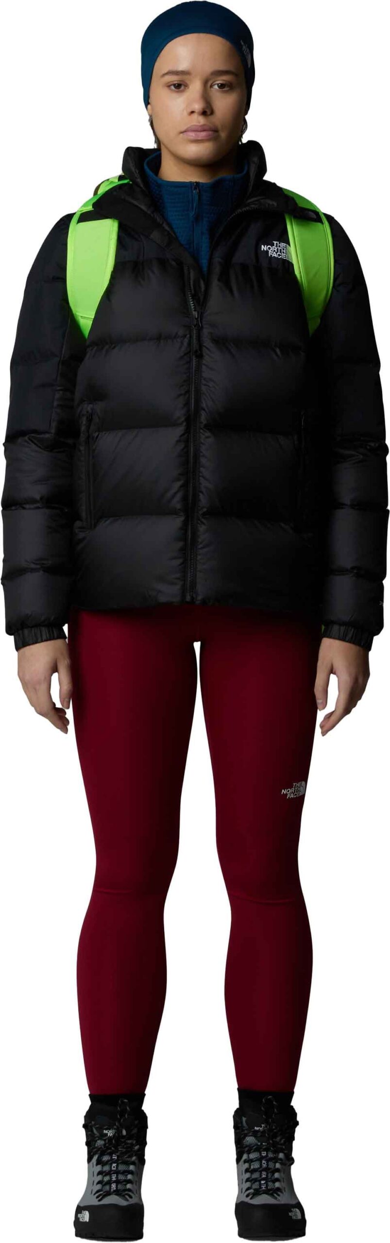 W Diablo Down 2.0 Hoodie TNF Black Heather/TNF Black – Image 4