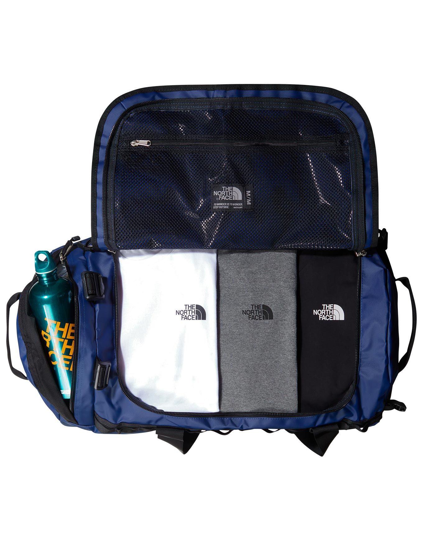 Base Camp Duffel M Summit Navy TNF Black – Image 3