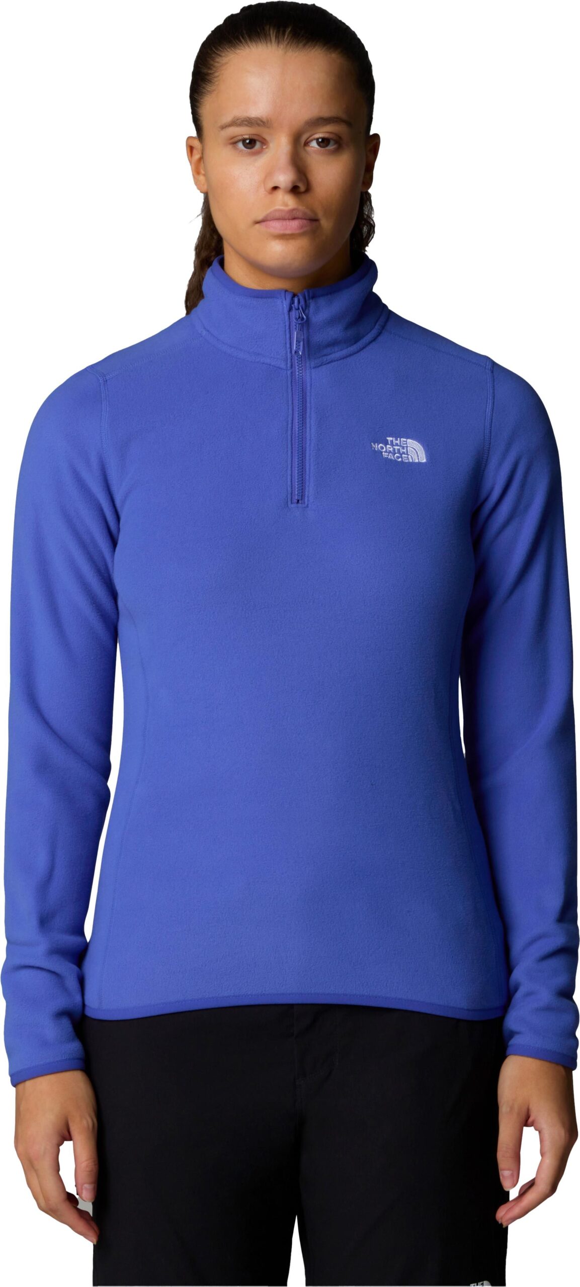 W 100 Glacier 1/4 Zip Indigo Plum – Image 3