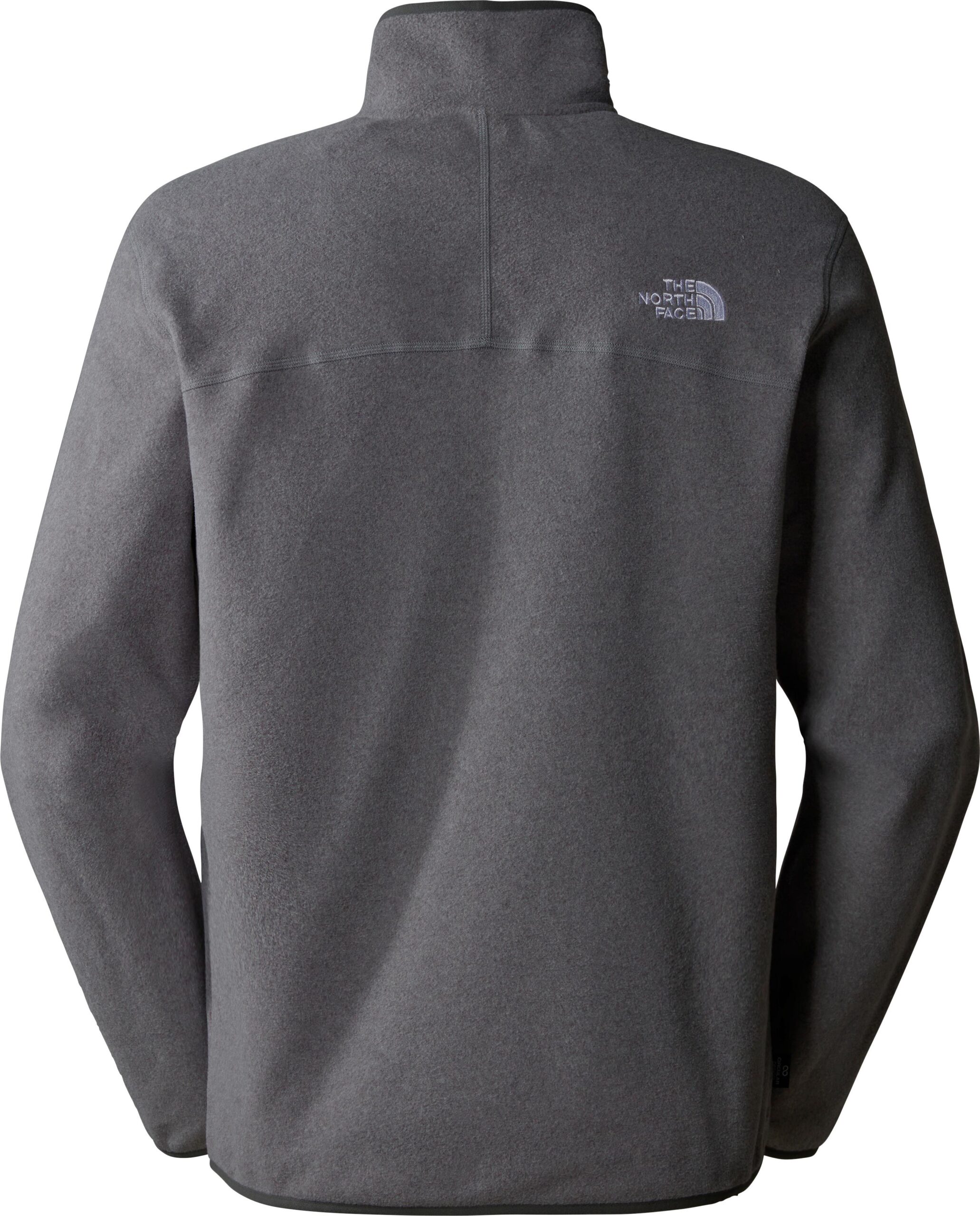 M 100 Glacier 1/4 Zip TNF Medium Grey Heather – Image 2