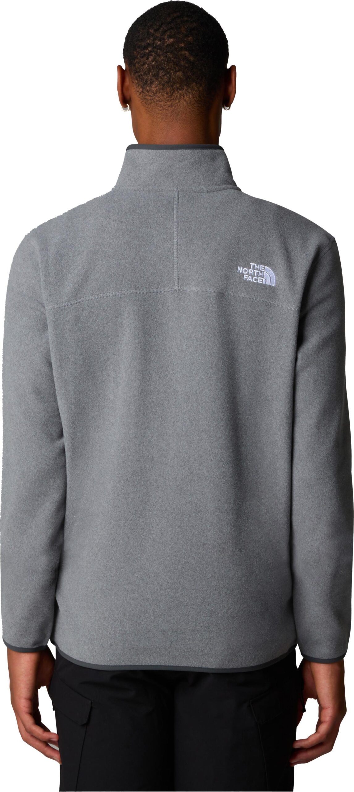 M 100 Glacier 1/4 Zip TNF Medium Grey Heather – Image 4