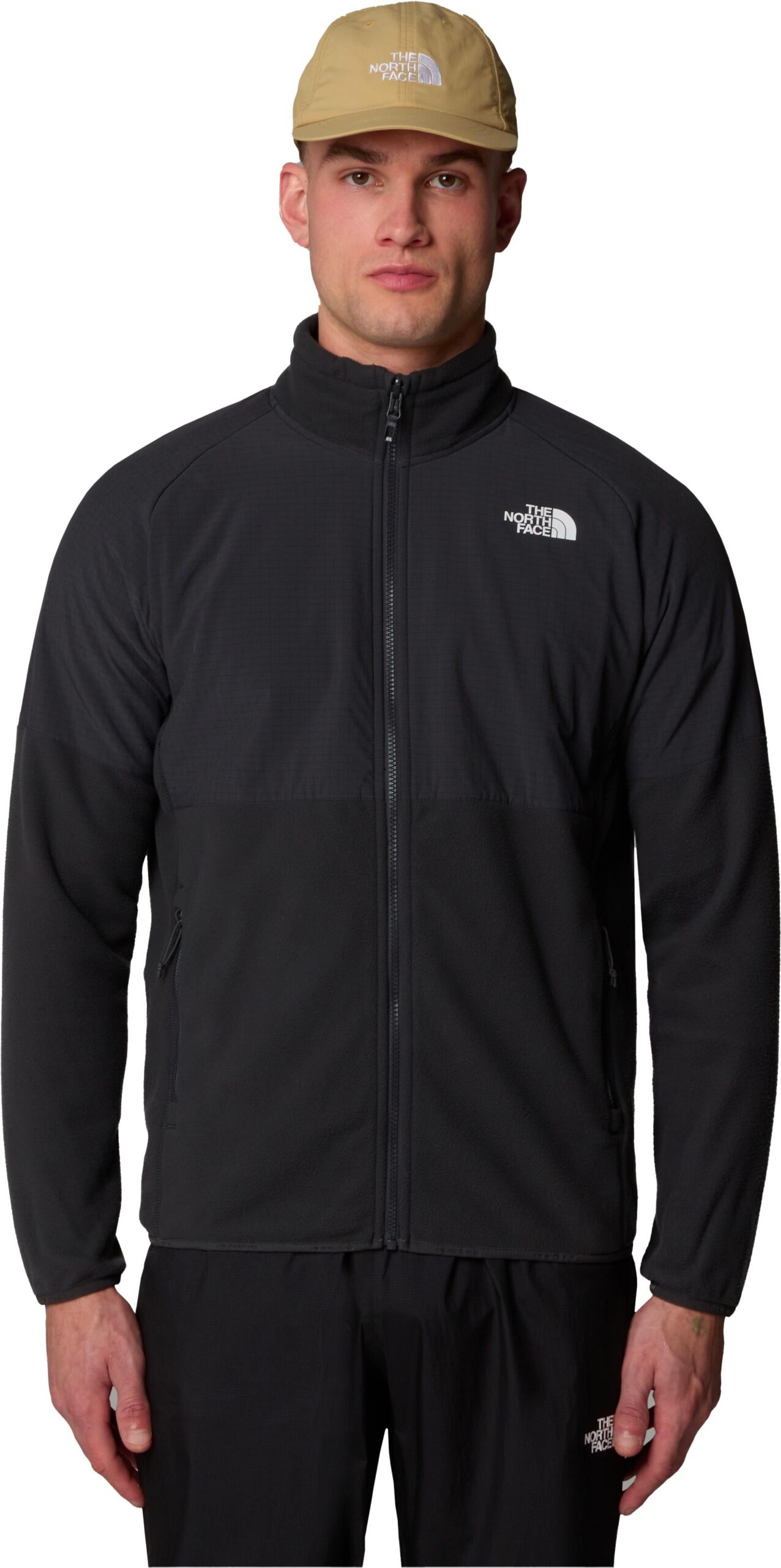 M Glacier Heavyweight Full Zip Asphalt Grey TNF Black – Image 3