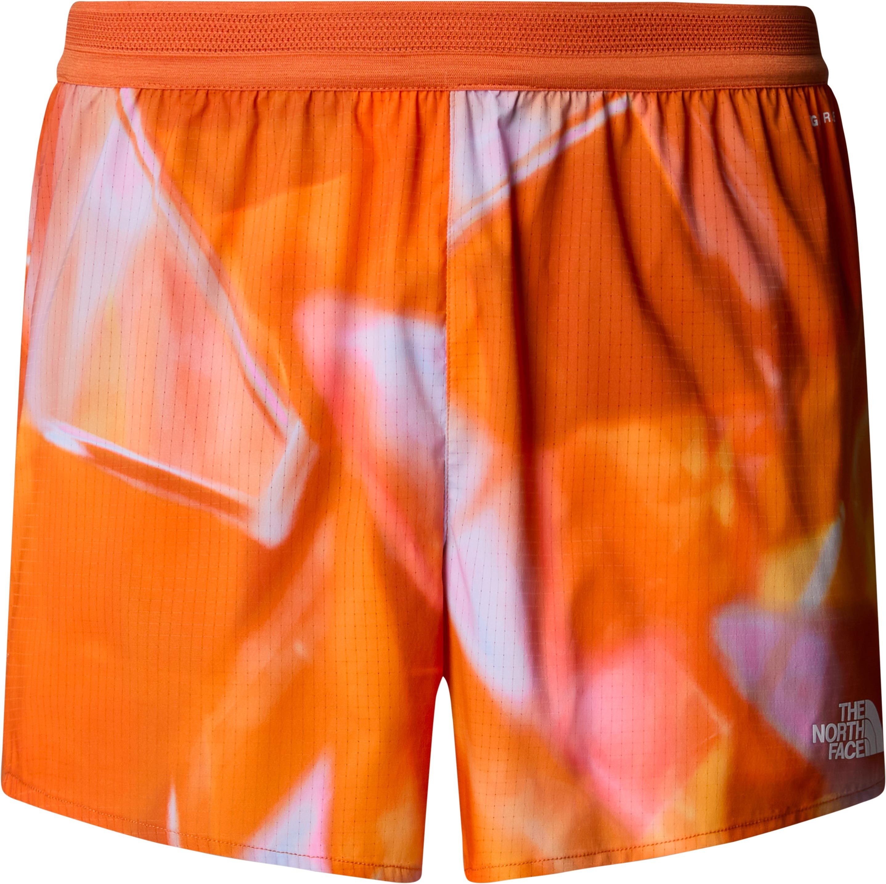 M Sunriser Short 5" Digital Orange Prisms