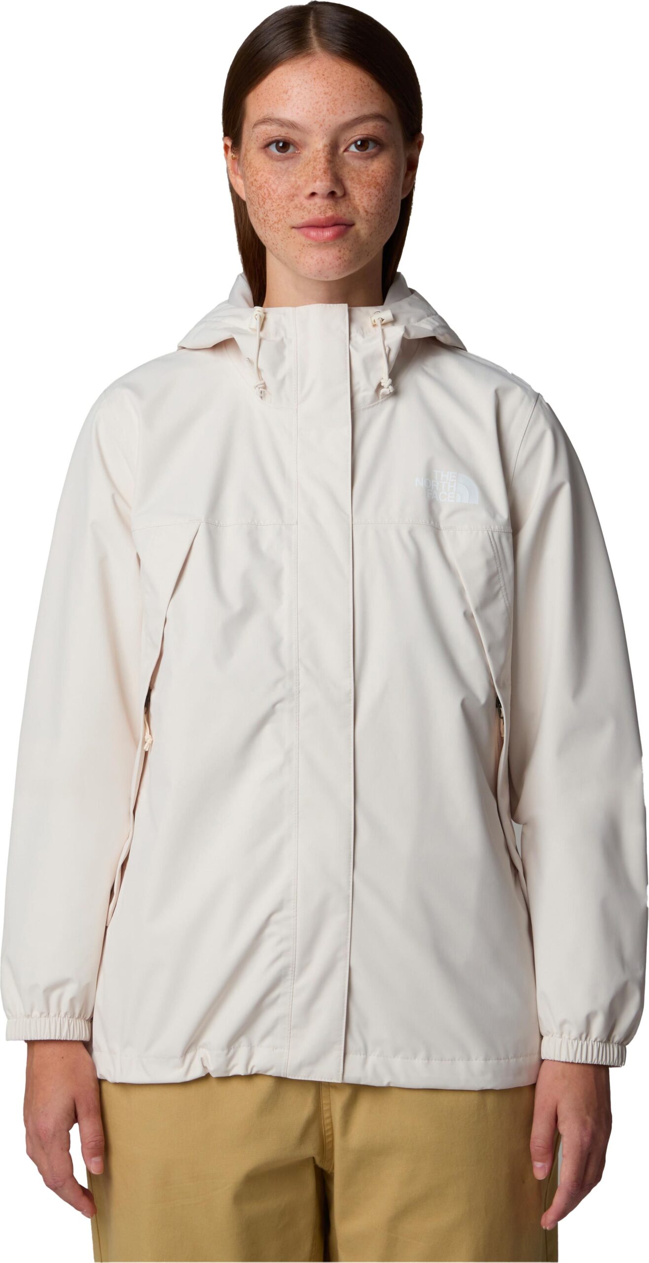 W Antora Rain Jkt White Dune – Image 3