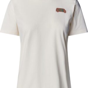 W SS Outdoor Graphic Tee White Dune