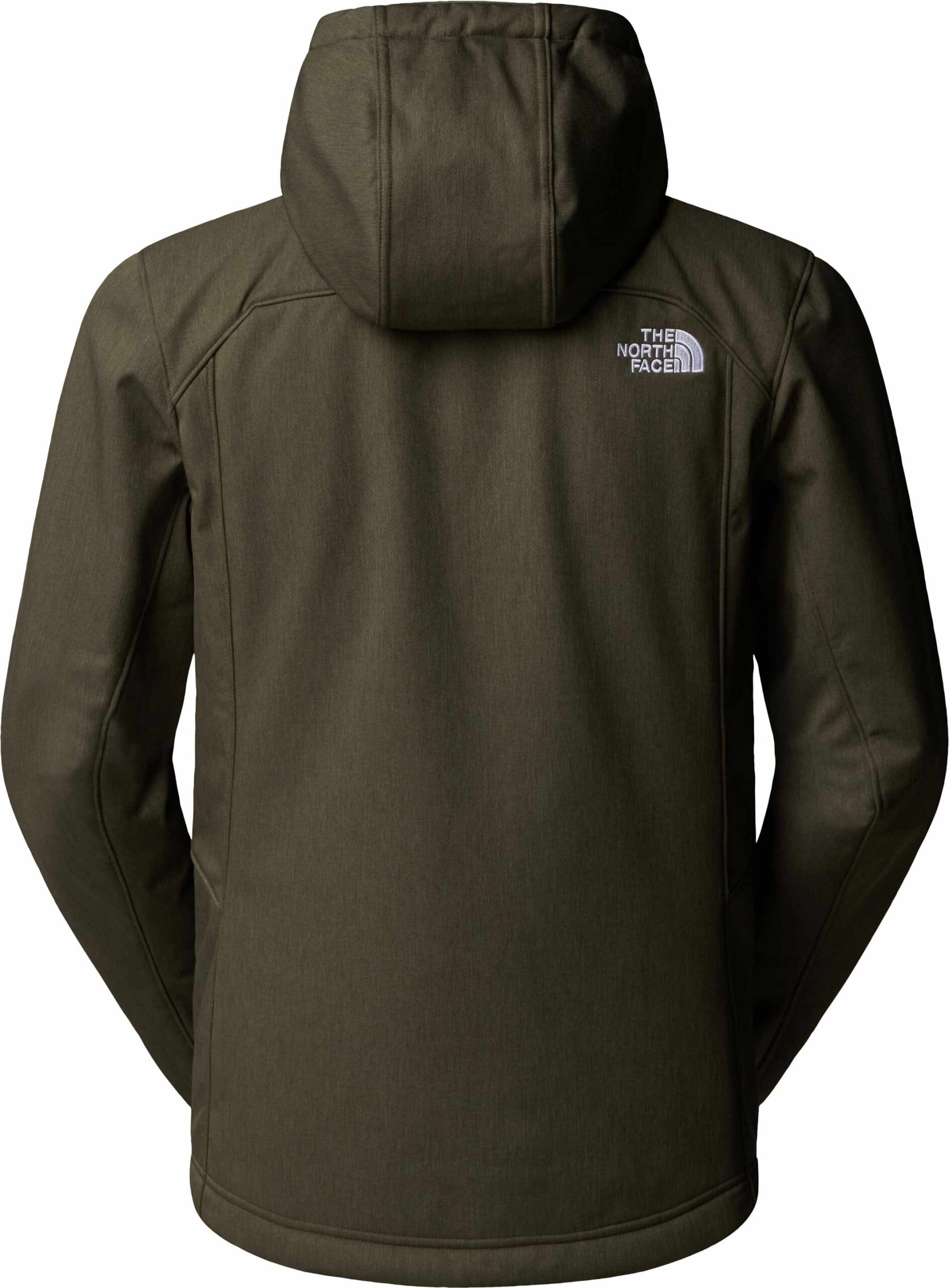 M Quest Hooded Softshell New Taupe Green Dark Heather – Image 3
