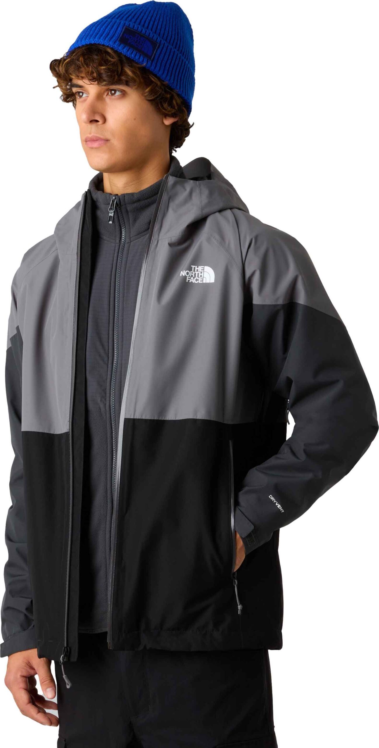 M Lightning Zip-In Jacket TNF Black Smoked Pearl – Image 4