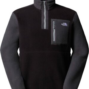 M Yumiori 1/4 Zip TNF Black Asphalt Grey Monument Grey