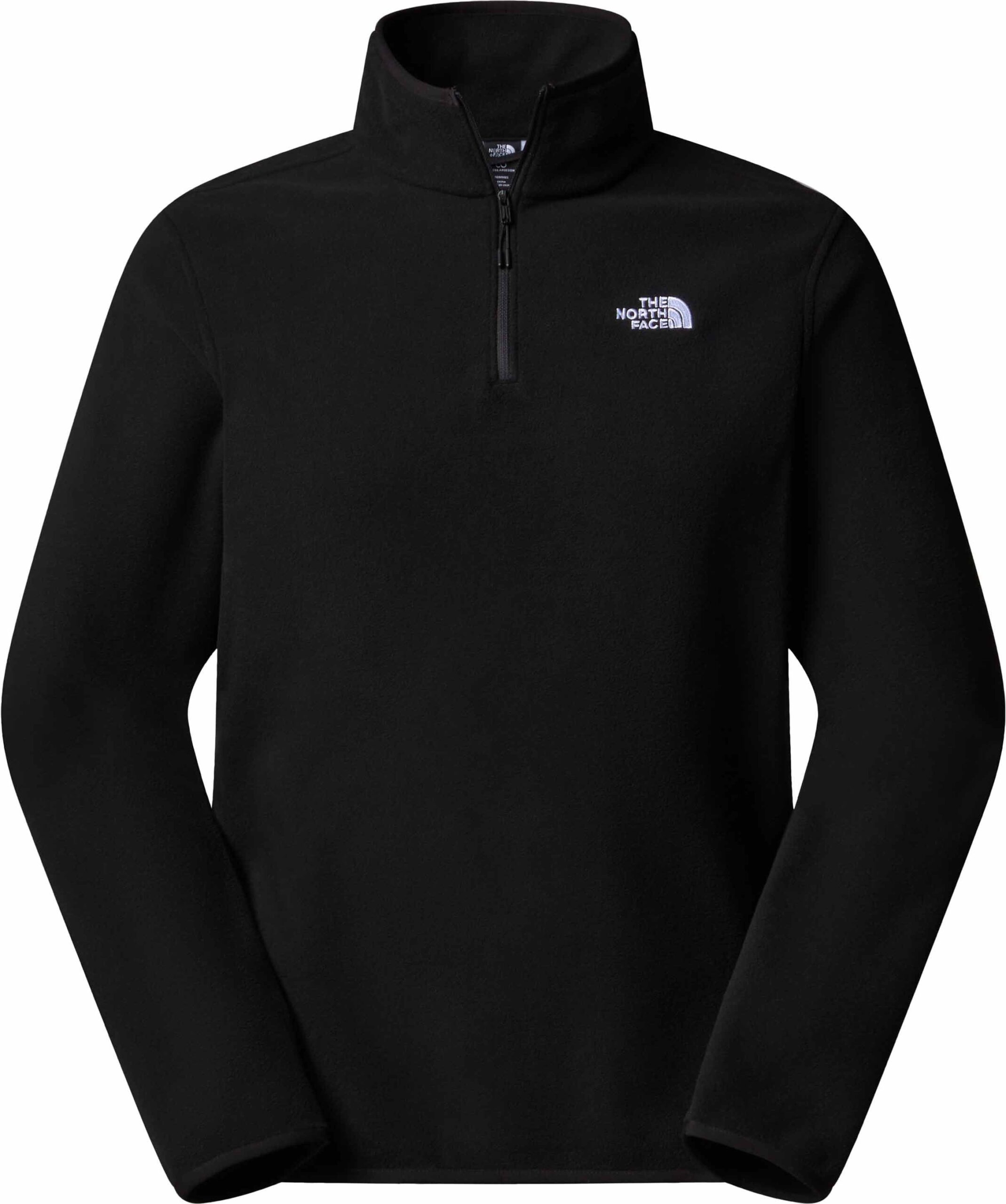 M Glacier Fleece 1/4 Zip Jacket TNF Black – Image 3