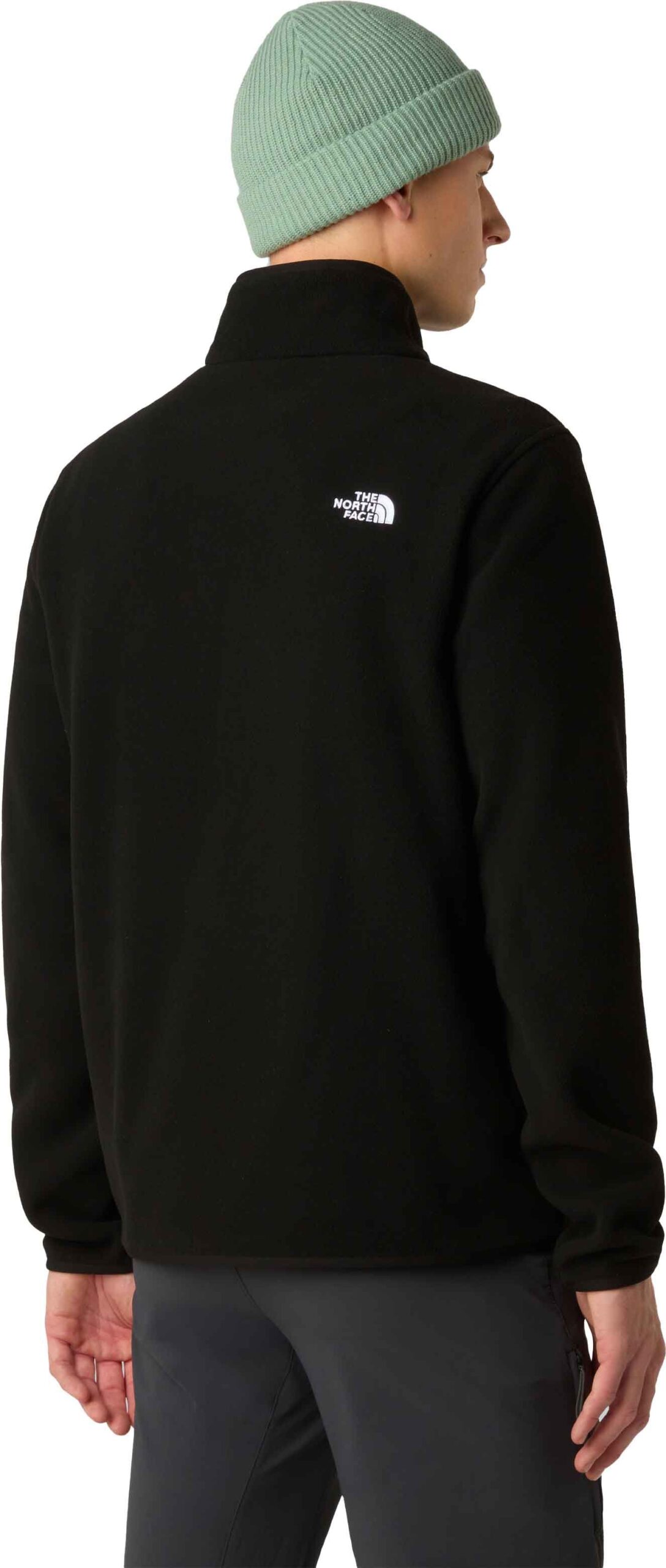 M Glacier Fleece 1/4 Zip Jacket TNF Black – Image 2