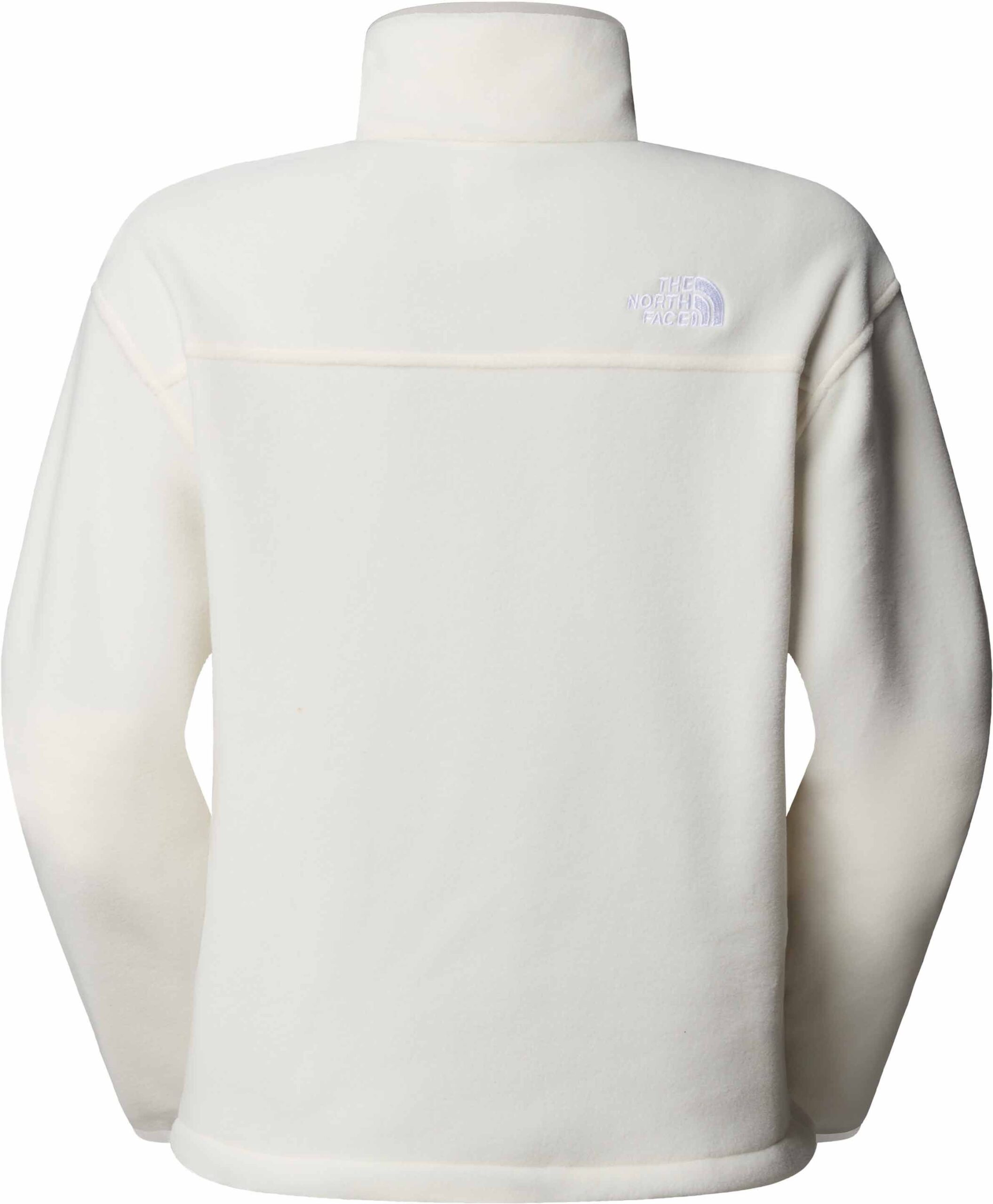 W Glacier Fleece 1/2 Zip Short Jacket White Dune – Image 3
