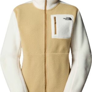 W Yumiori Full Zip Khaki Stone White Dune