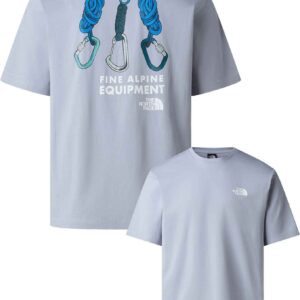 U Explore Gear Relaxed S/S Tee Blue Flax