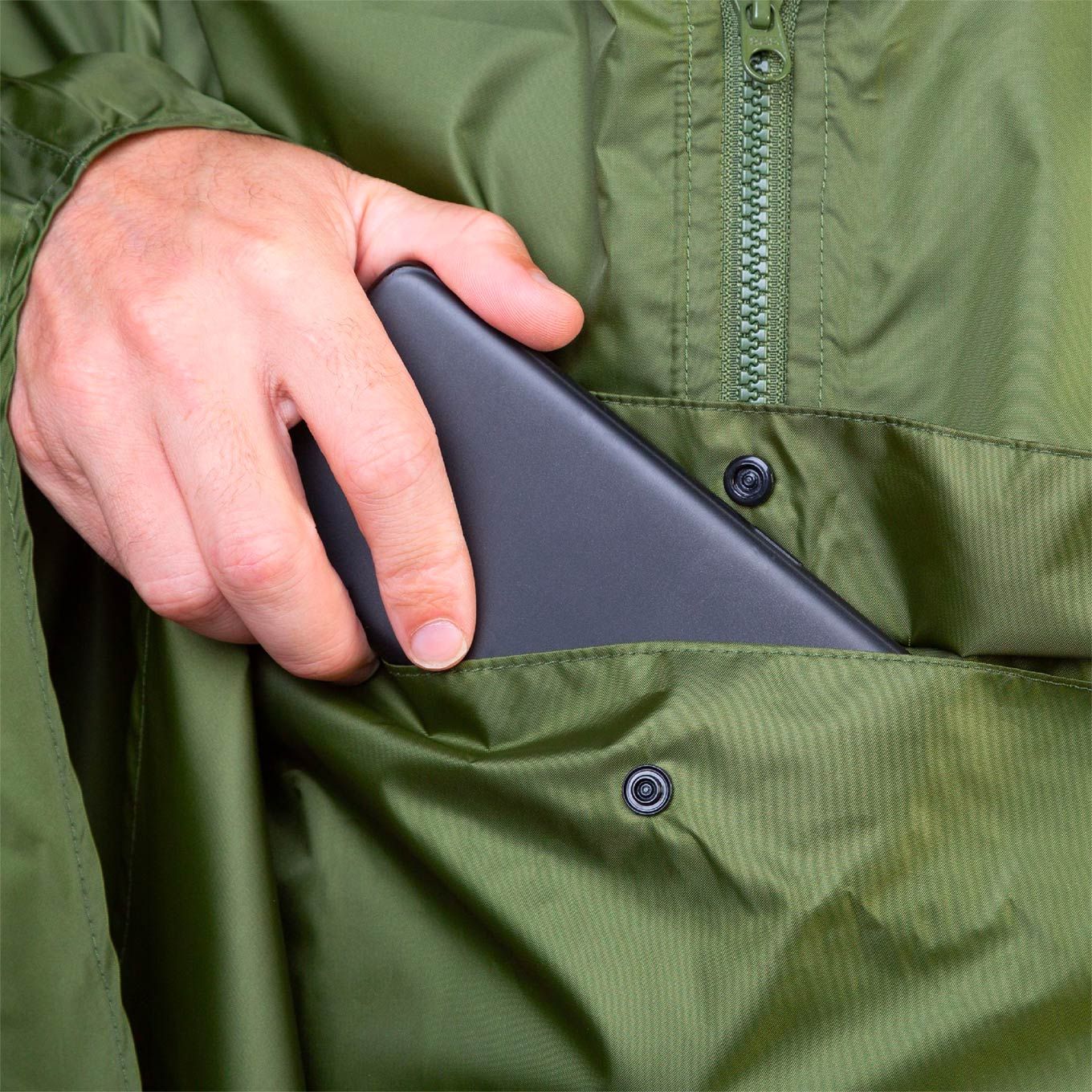 Rove Poncho Chive – Image 2