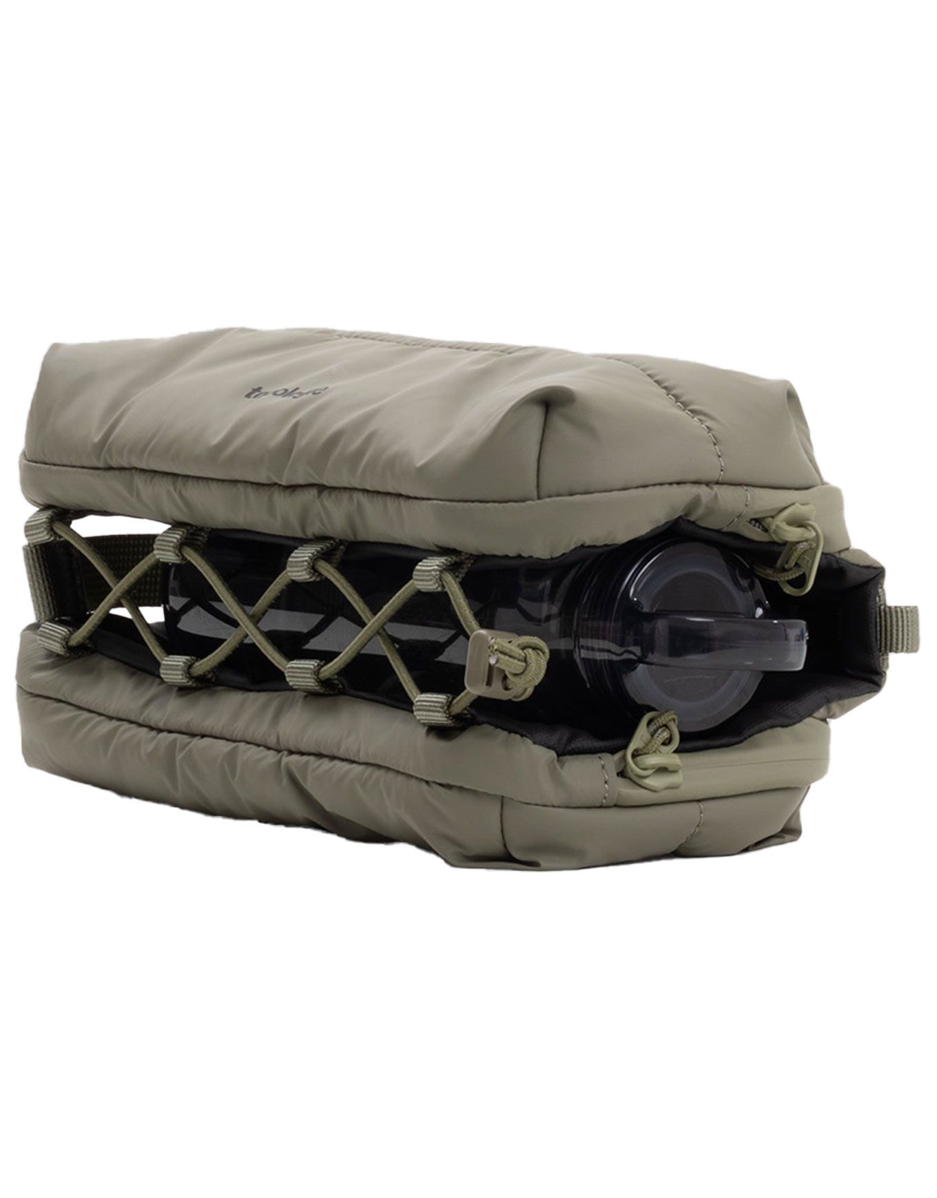 Bottle Sacoche Medium Moss Papery – Image 2