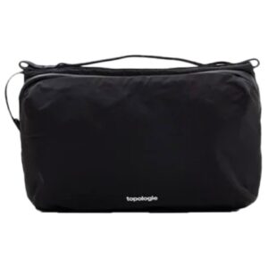 Bottle Sacoche Large Black Tech Sateen