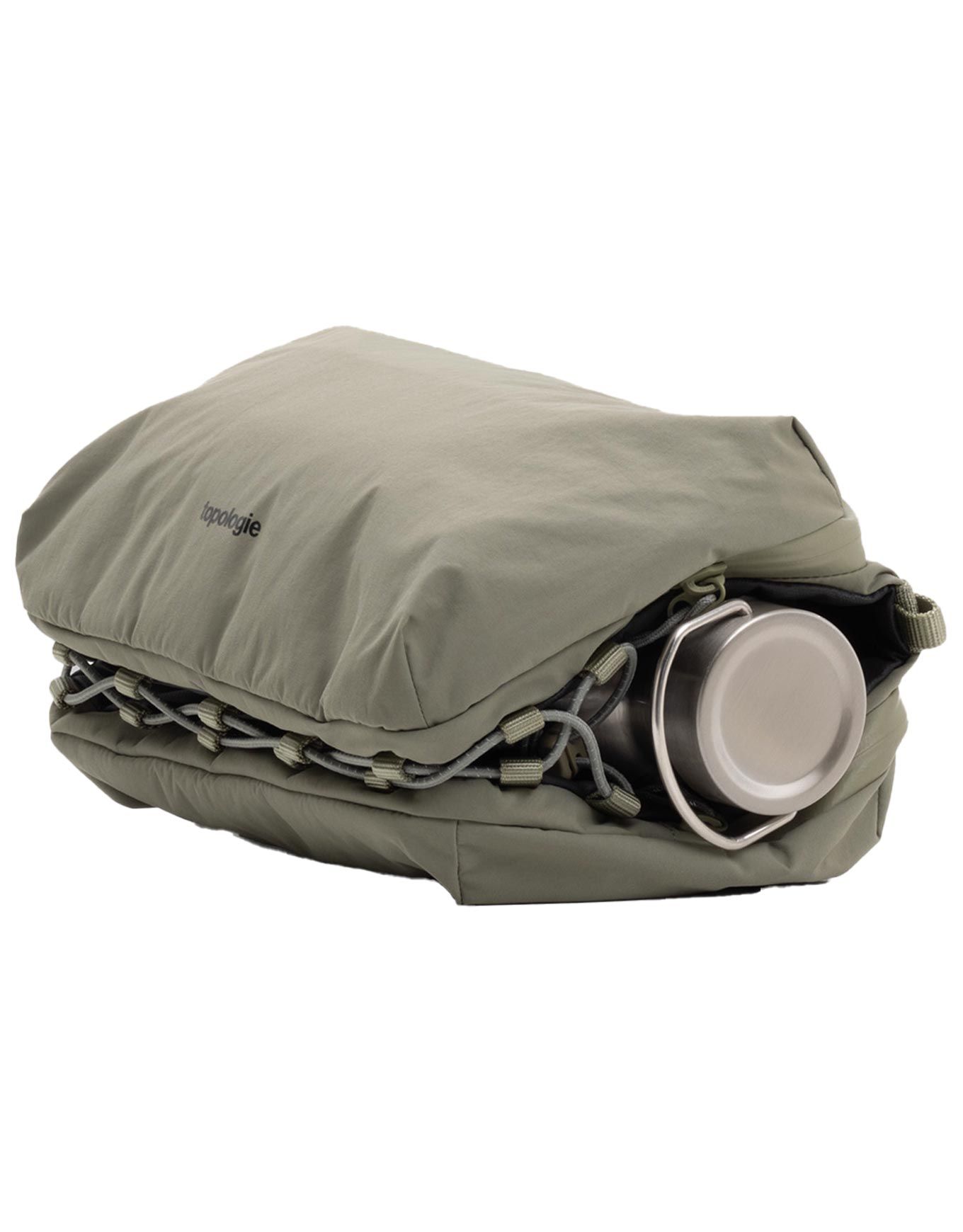 Pack Bottle Sacoche Large Moss Papery – Image 3