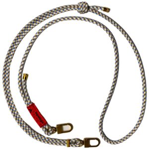 6.0mm Rope Strap Beige Purple