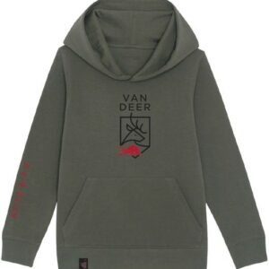 Kids Logo Hoody Khaki